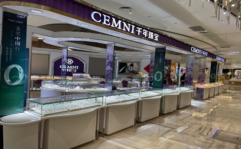 千年珠寶展柜定制